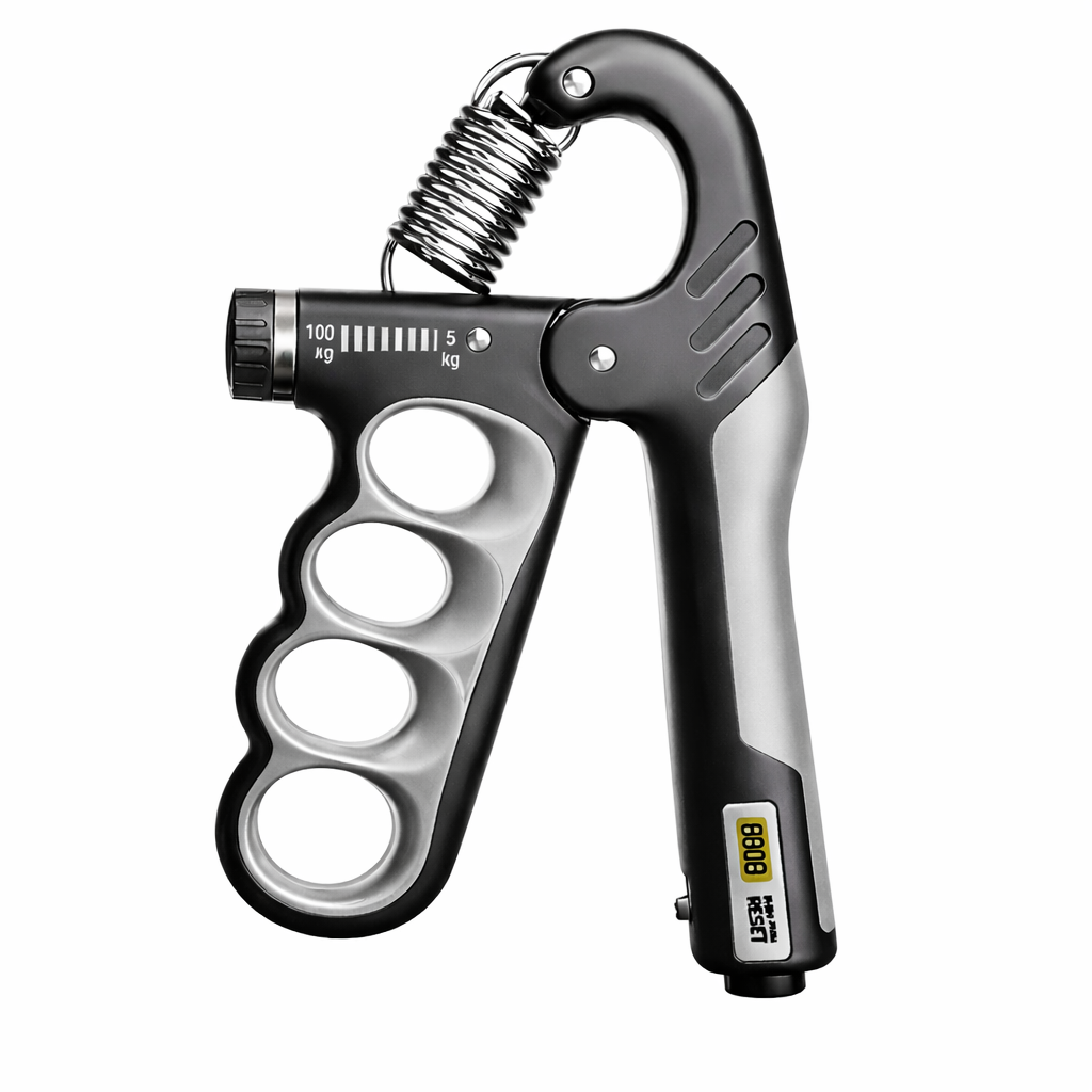 Adjustable Hand Grip with Digital Counter (5–100 kg)